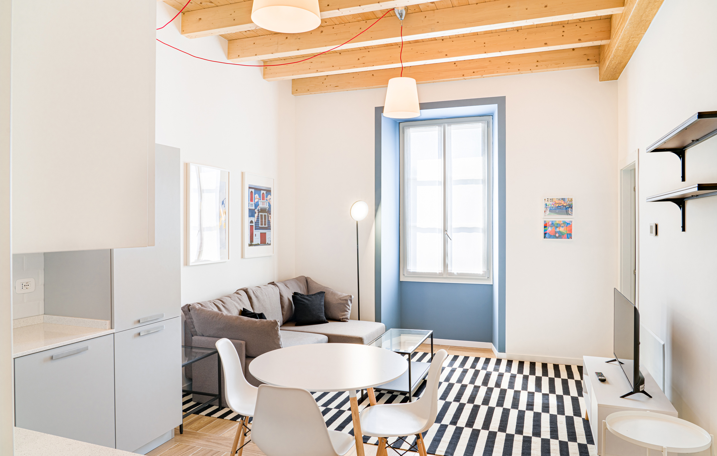 Finestre su corte interna a Residenza Dergano