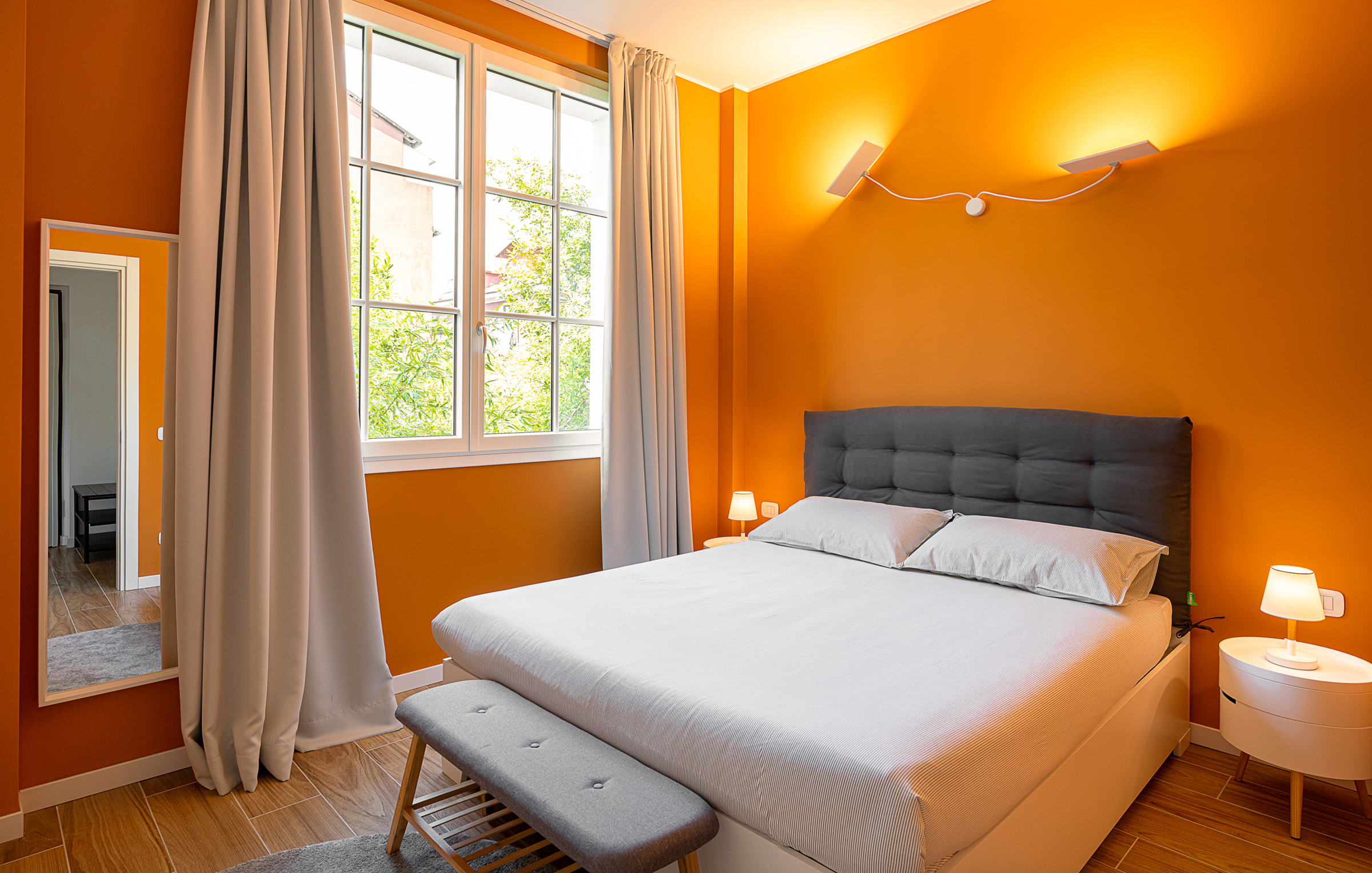 Arredamento nordico e colori mediterranei