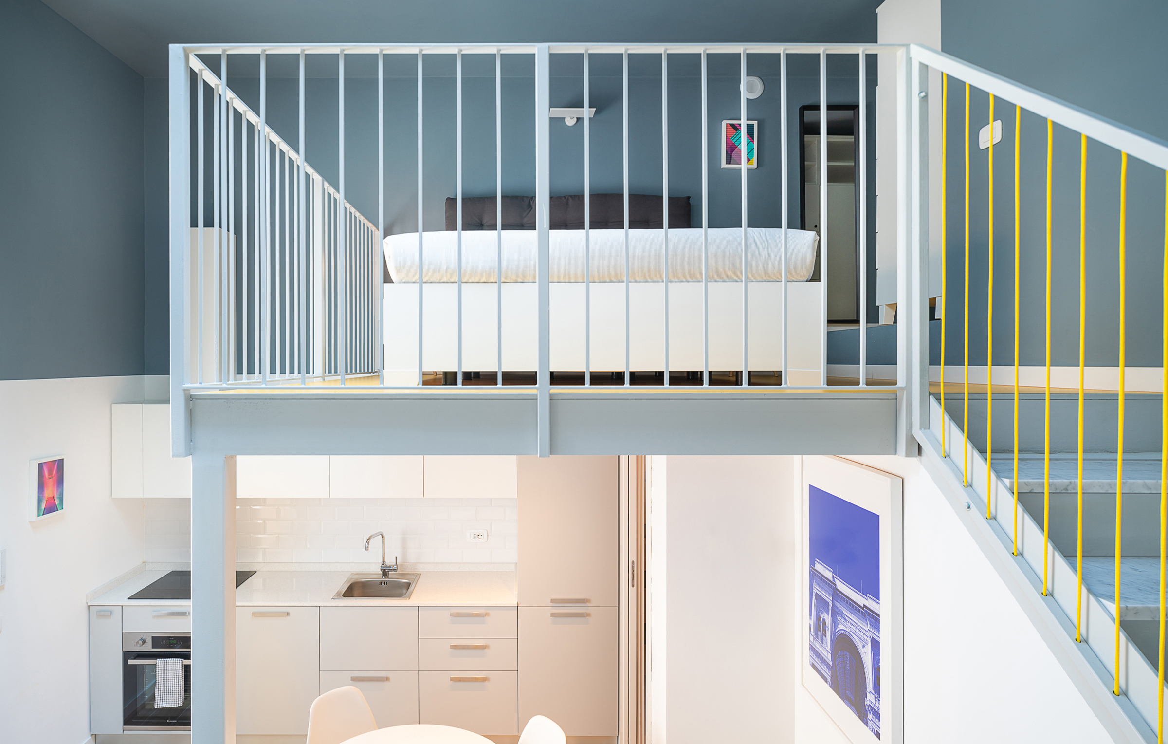 Soppalco per i duplex di Residenza Dergano