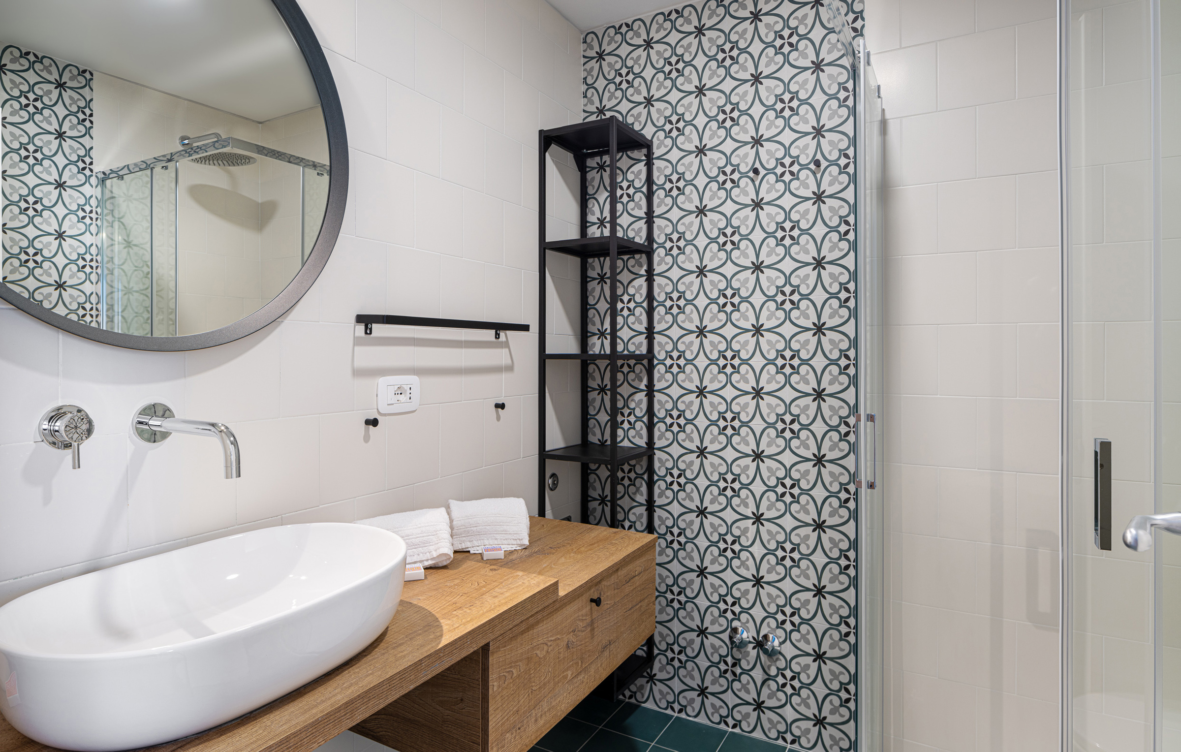 Bagni attrezzati a Residenza Dergano