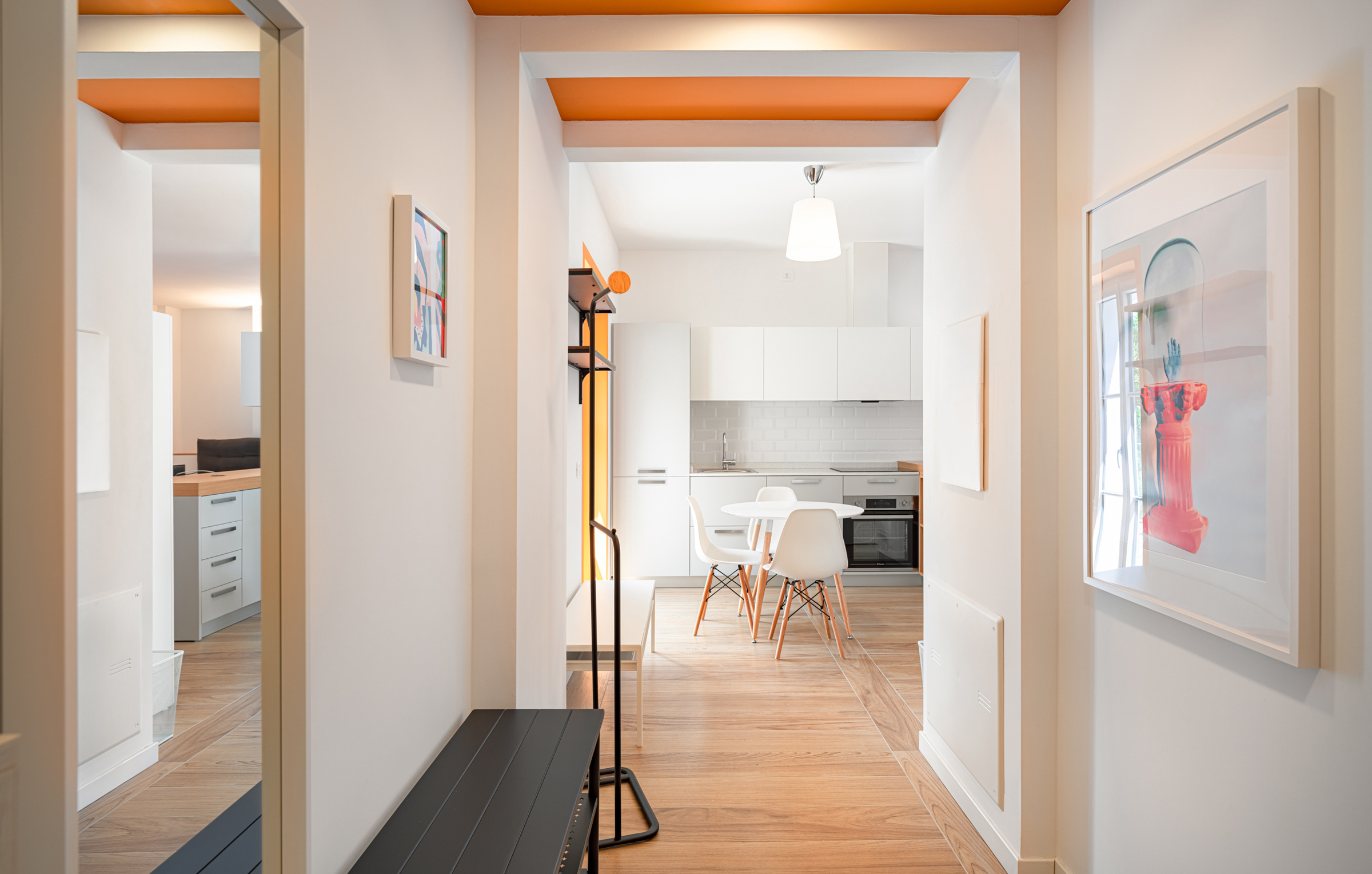 Arredamento nordico e colori mediterranei