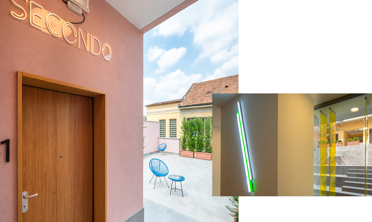 Arredamento di design a Residenza Dergano